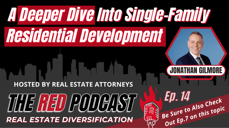 The Real Estate Diversification Podcast | Single Family Residential Development Kian Thiessen Marketing