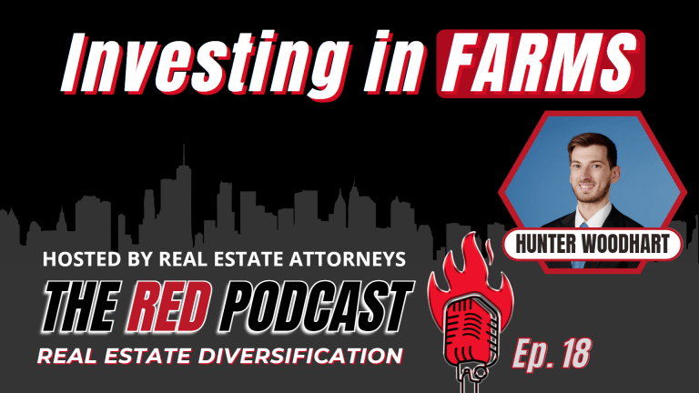 The RED Podcast episode 18: Investing in FARMS | KC Real Estate Law Kian Thiessen