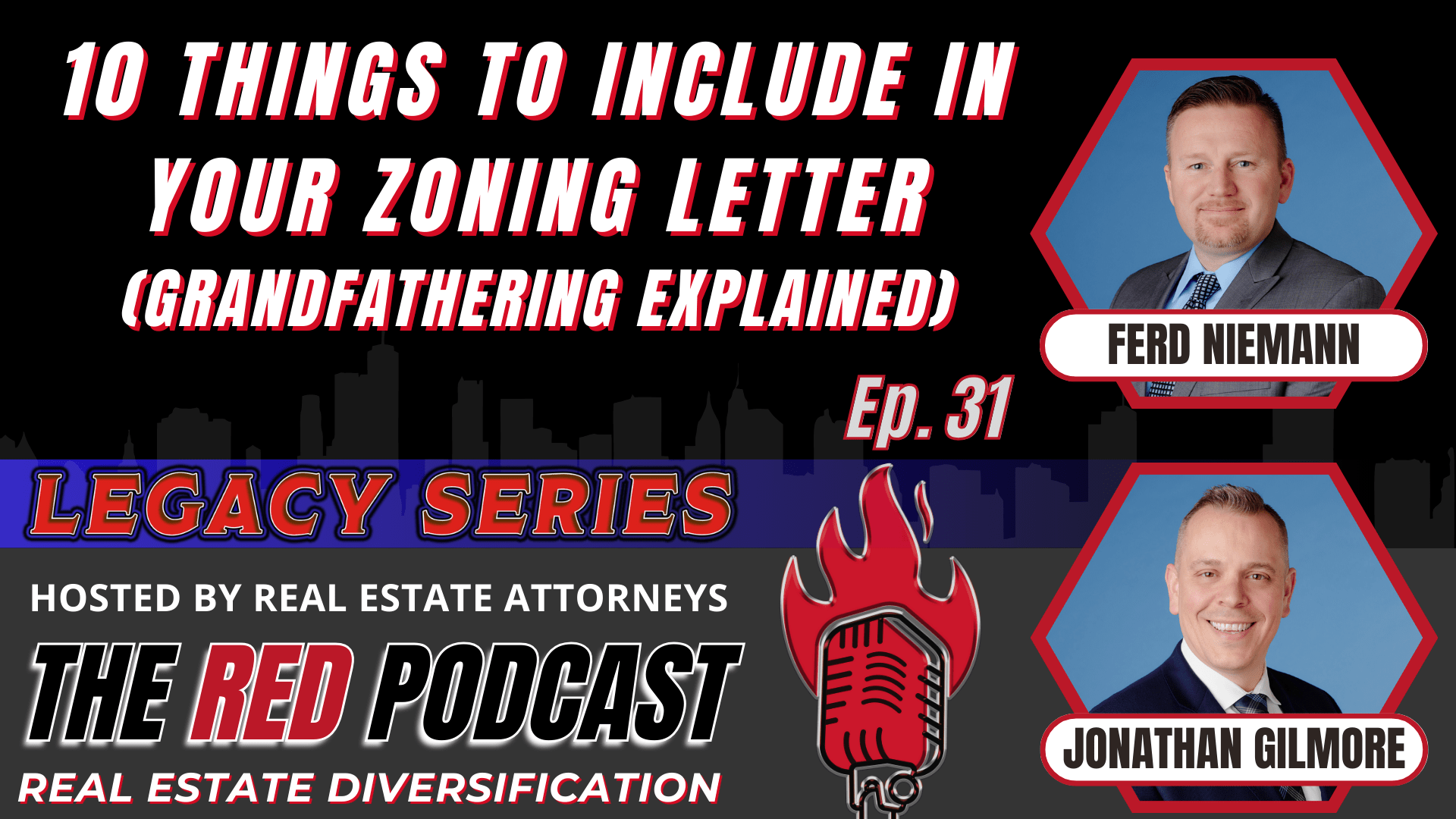 10 Things To Include In Your Zoning Letter (Grandfathering Explained) (LEGACY SERIES) | Graphics by Kian Thiessen