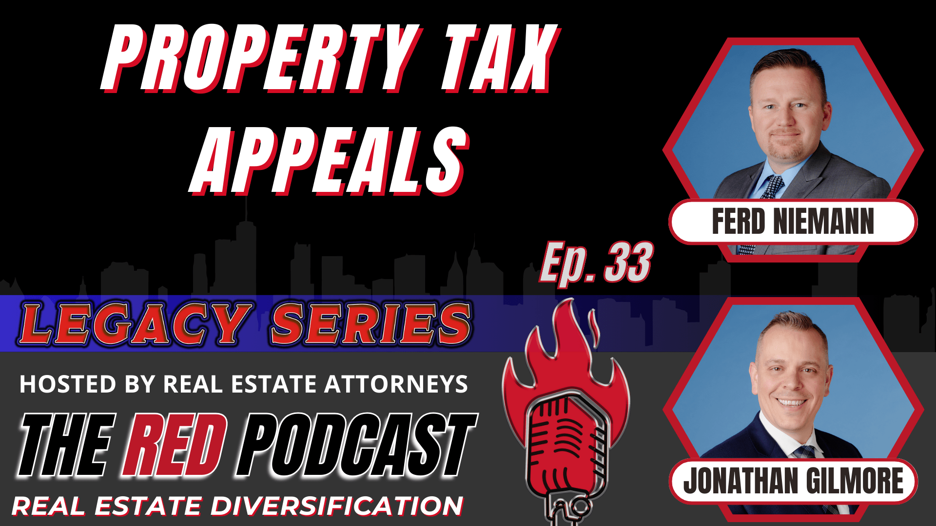 Property Tax Appeals | The RED Podcast LEGACY SERIES Episode | Graphics by Kian Thiessen